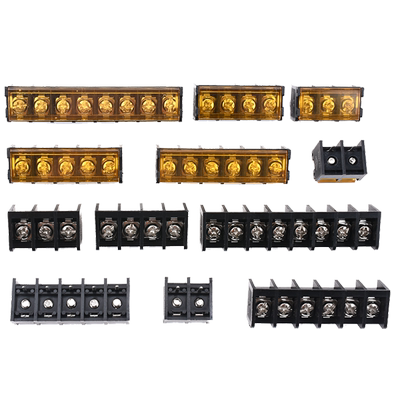 带盖9.5mm栅栏式电源接线端子
