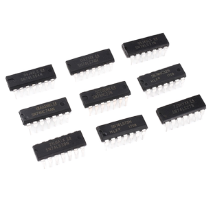 SN74LS20 27 28 30 32 33 51 54 55 73 74N芯片MC74HC30直插DIP14