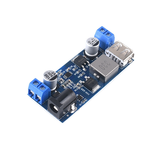 DC-DC降压电源模块 24V/12V转5V 5A车载USB输出 手机充电器