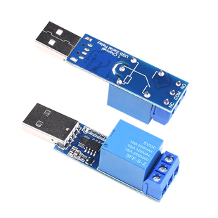 1路免驱电脑控制开关 LCUS-1 USB智能控制开关模块串口控制继电器