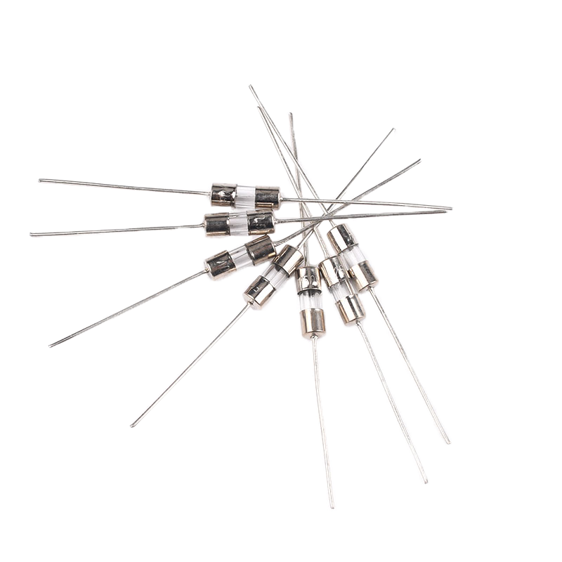 玻璃铜帽带引脚保险管3*10MM保险丝250V 0.5A 1A 2A 3A 4A 5A 10A