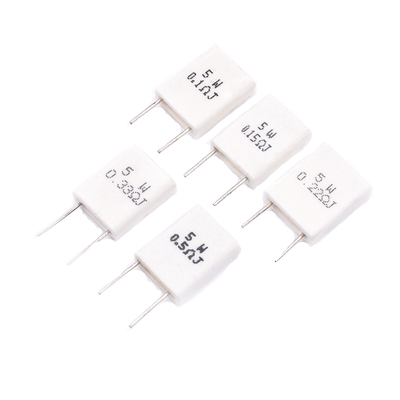 5W无感水泥电阻器0.1/0.15/0.2