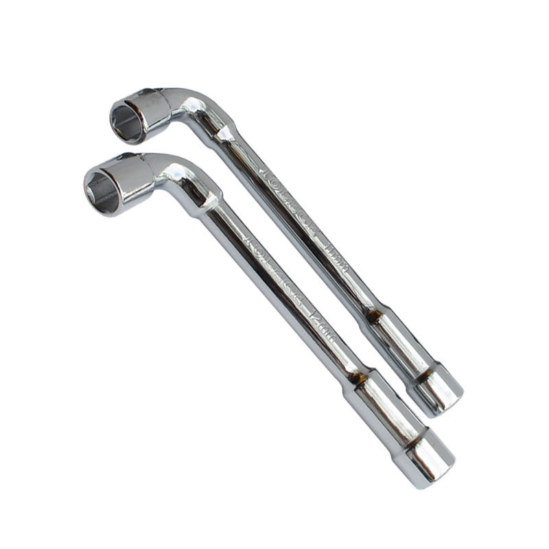 烟斗扳手L型7字套筒多功能外六角弯头穿孔套装7mm 8 10号修