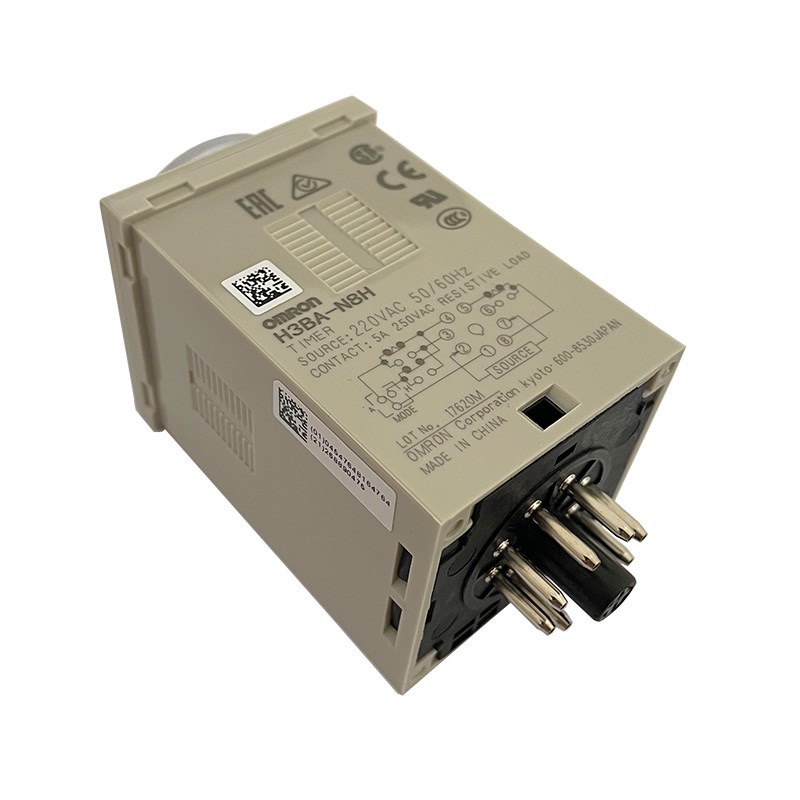 H3BA-N8H 通电延时时间继电器H3BA-N AC220V DC24V 断开延迟110V