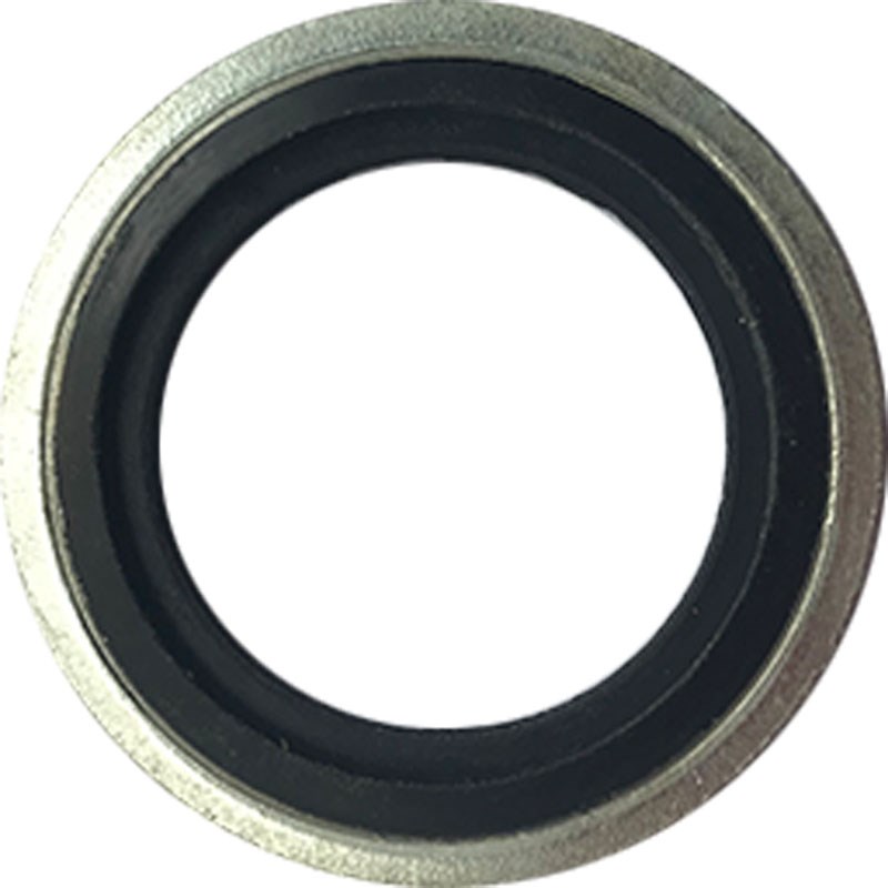 304不锈钢英制BS/A自定芯橡胶组合垫片/O型圈螺纹高压油管接头