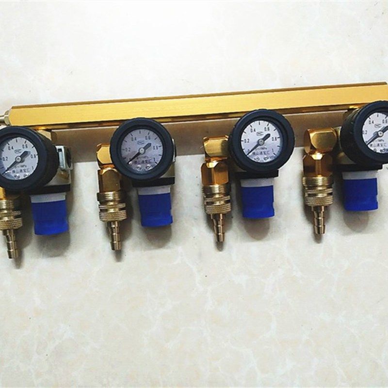 快插自锁分流排氧气分流阀鱼车鱼箱分仓开关调压表不锈钢显示表,个性定制/设计服务/DIY,明信片定制,淘宝优惠券,粉丝福利购,淘宝优惠卷