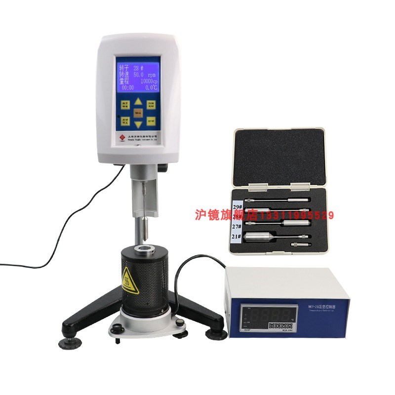 上海方瑞b布氏旋转粘度计NDJ-1C热熔胶沥青石蜡高温熔融高温粘度