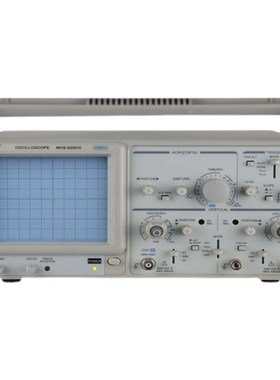 美瑞克MOS-620CH模拟示波器20MHZ示波器高灵敏双通道示波仪触发