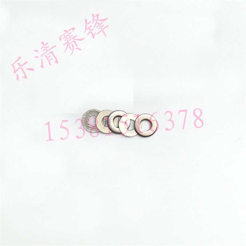 不锈钢304平垫圈垫片平垫m1.6/m2/m2.5/m3/M4/M5/M6/M8平垫m1.6