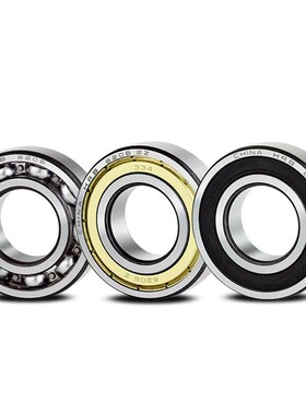 HRB哈尔滨正品深沟球轴承6307 2 RZ 180307内径35mm外径80mm厚21