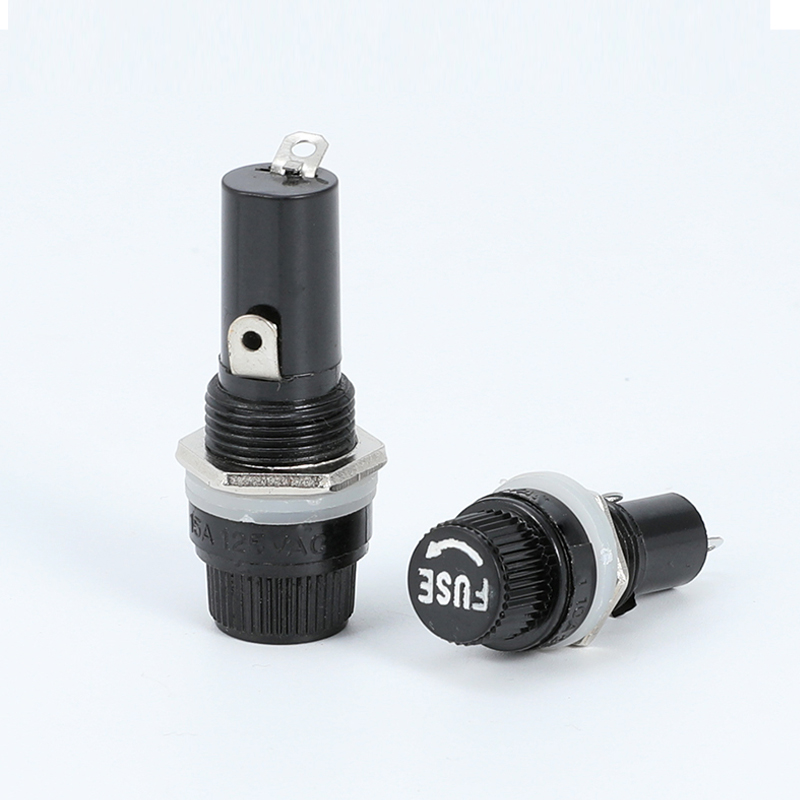 FUSE 6*30 6X30MM 保险管座 玻璃管 保险丝座 熔断器 耐高温胶木