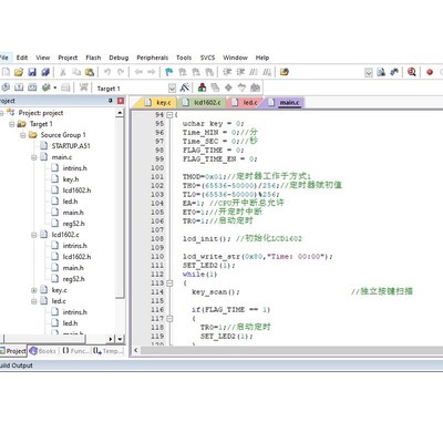 基于51单片机倒计时秒表器设计+Proteus仿真Keil源程序可调时间