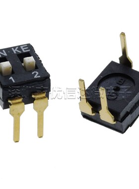 台湾KE 2.54 2/3/4/5/6/8位 DSIC02LSGET DIP拨码开关 DSIC04LSG