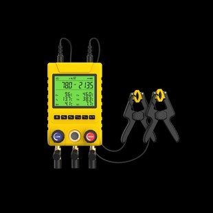 云控歧管仪MG-100数显压力表冷媒表组空调加氟表多联机冷库加氟表