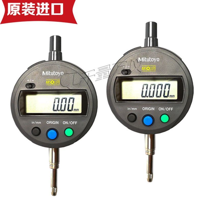 日本三丰Mitutoyo数显千分表 高精度0.001mm指示表 543-790B公制图片