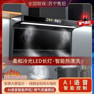 大吸力吸油烟机出租房屋 惠普好太太油烟机家用厨房抽油烟机侧吸式