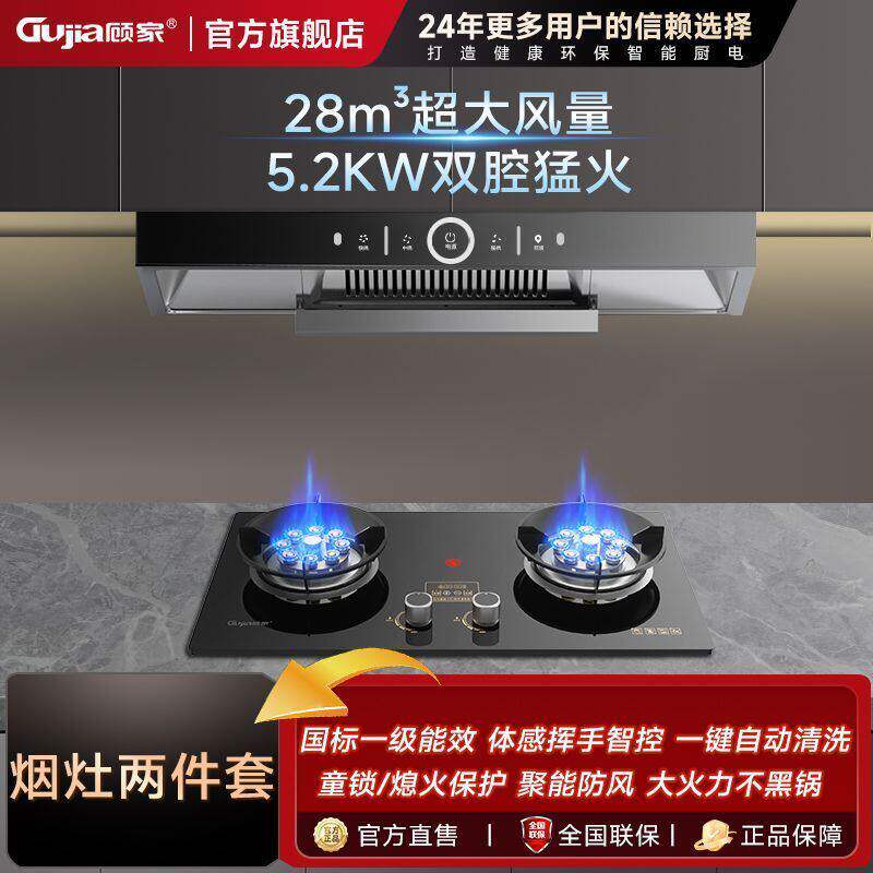 顾家新款油烟机套餐瓦斯