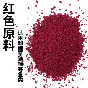 黑坑野钓鲫鱼拉饵鲤鱼草鱼鲢鳙罗飞翘嘴钓鱼鱼饵原料诱食性强红