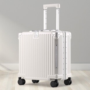 旅行箱商务 跨境拉杆箱18寸登机多功能小型拉杆箱轻便海关密码