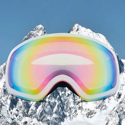 CHANRICH雪滑镜成人护目镜滑雪眼镜可卡近视镜双层防雾滑雪装备