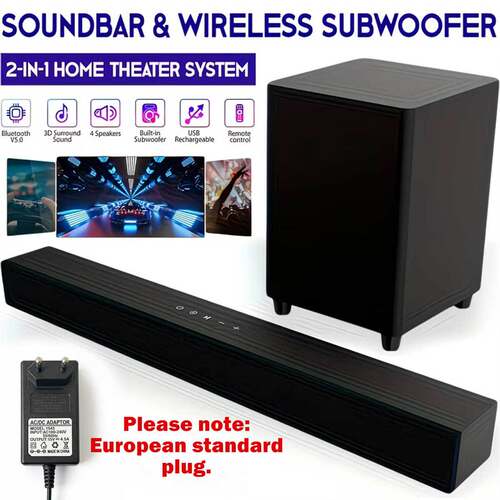 跨境soundbar低音炮酒店家庭影院电视投影仪回音壁蓝牙音响音箱