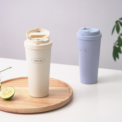 乐扣316不锈钢保温杯LHC3300女便携水杯高颜值咖啡杯办公杯子