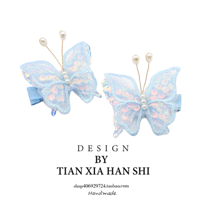 其他韩版女蝴蝶发夹百搭