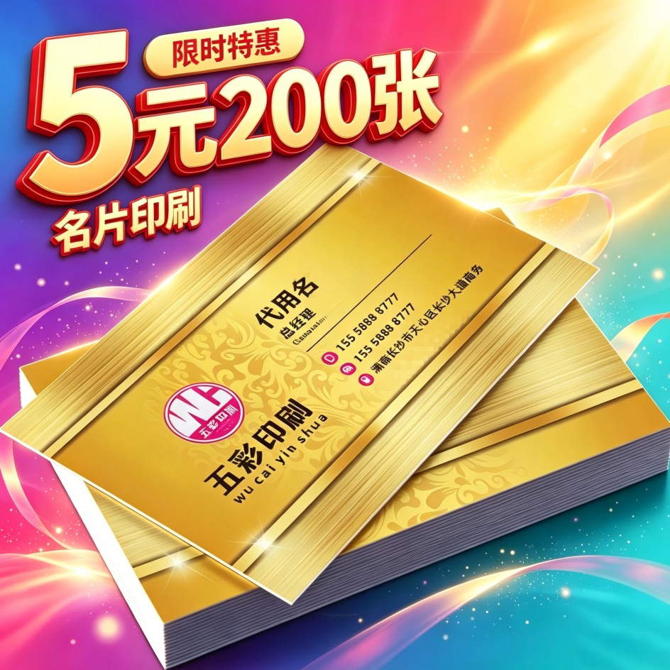名片定制双面卡片高档个人创意图片