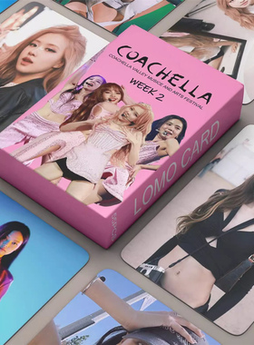 blackpink小卡bornpink专辑小卡LISA JENNIE JISOO ROSE lomo卡