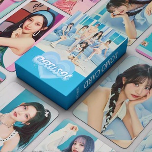 55张IVE专辑小卡Kitsch安宥真金秋天张员瑛LIZ明星收藏卡周边