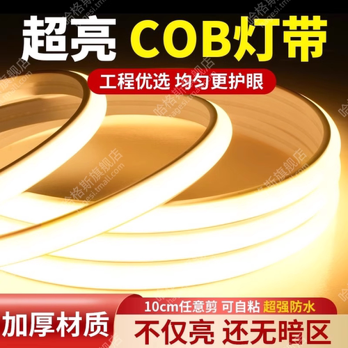 超亮led灯带220v户外防水