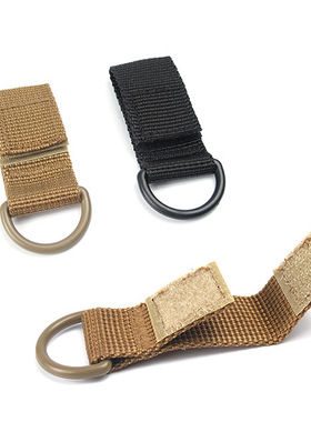 户外战术尼龙织带迷你背包挂扣I字型多功能登山扣D型挂环钥匙扣