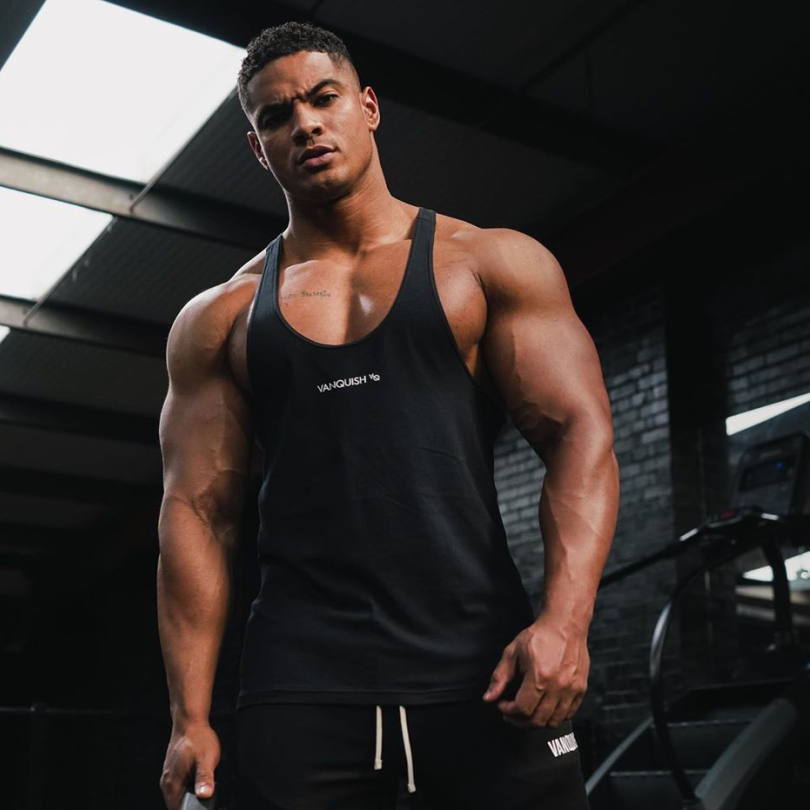 背心透气无袖打底衫兄弟运动上衣