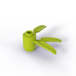 30176 LEGO乐高正品 6175572 零件竹叶 Lime 3X3