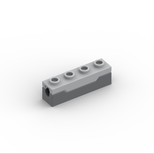 Bluish LEGO樂高正品 Gray 6048898Dark 1X4 零件SPRING SHOOTER