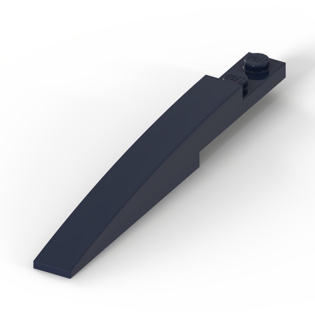 LEGO乐高正品零件砖块 含 弓形 1X10  6251378/85970Dark Blue