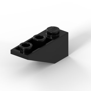 Black LEGO乐高正品 零件屋瓦1X3 25度反向428726 4287