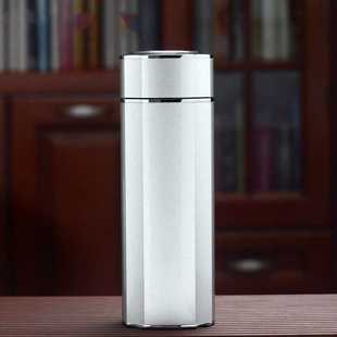 至作银杯子999纯银内胆水杯办公家用便携泡茶商务保温杯日常送礼