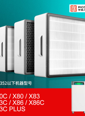 适配352空气净化器滤芯X80/X80C/X83C/X86C/X5060过滤网Y100C106