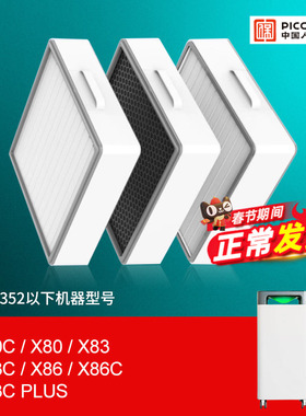 适配352空气净化器滤芯X80/X80C/X83C/X86C/X5060过滤网Y100C106