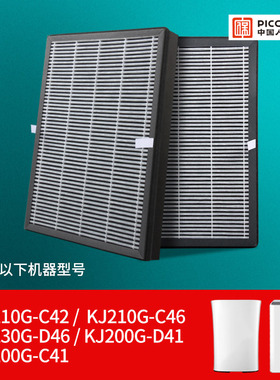 适配美的空气净化器滤芯KJ210G-C46/C42 KJ230G-D46过滤网FC20N1