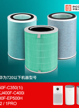 适配华为智选空气净化器720滤芯C400/KJ500F-EP500H/C350滤网1i