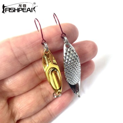 FISHPEAK半鳞蝮蛇路亚马口亮片