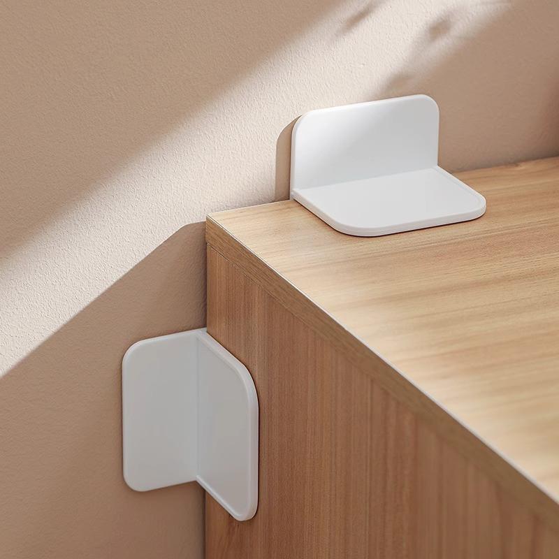 智慧屋置物架防倾倒固定器免打孔橱柜家具防倒器书桌柜子防摇晃动