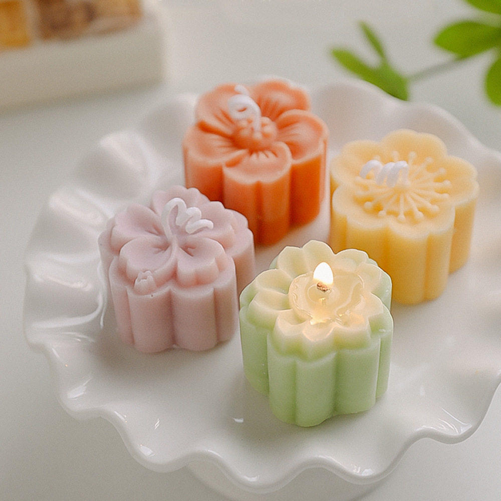 中秋节礼物创意国风伴手礼摆件手工candle氛围感月饼香薰蜡烛礼盒