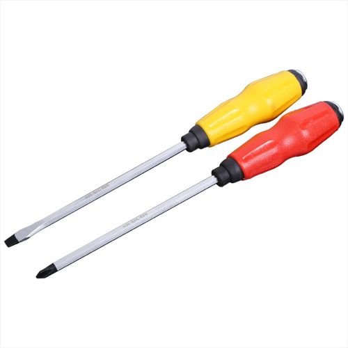 宁波107改刀螺丝刀塑胶柄E穿心螺丝批 强磁改刀起子