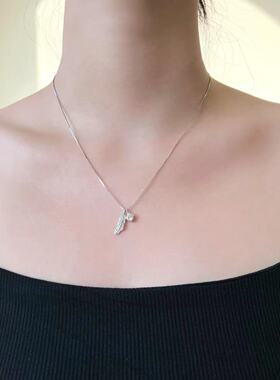 高级恋与深空羽毛锁骨链