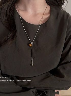 2025年新款小众轻奢设计感锁骨链