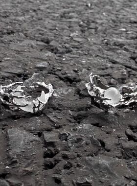 时尚气质高级感情侣对戒