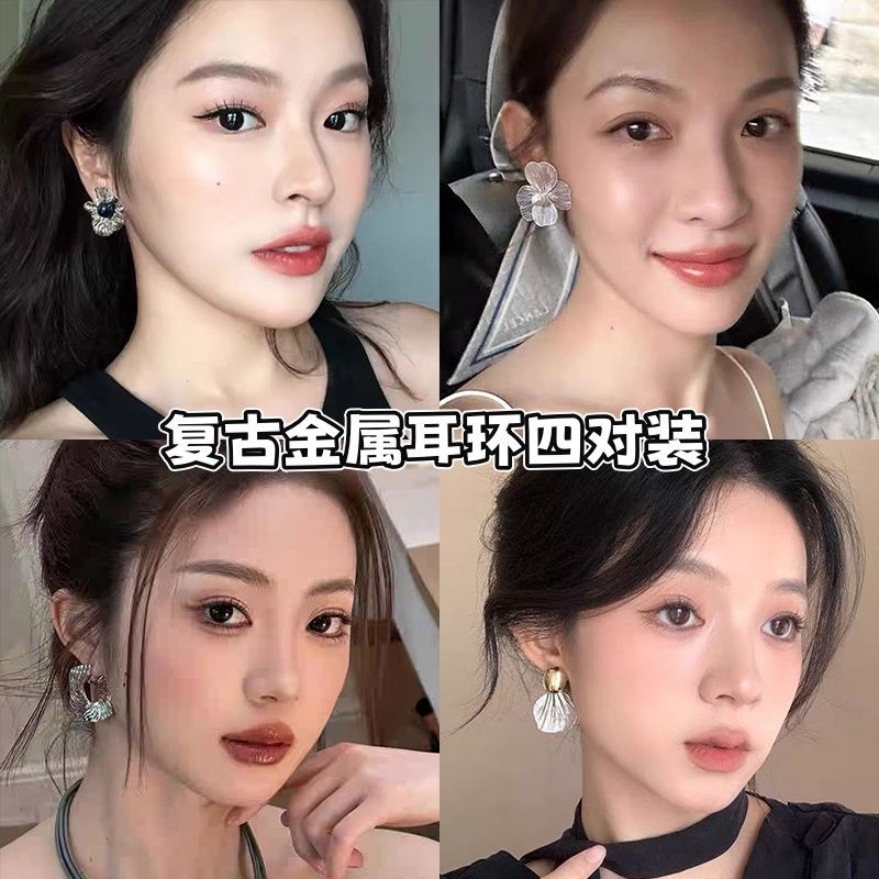 2025新款复古轻奢高级感耳饰